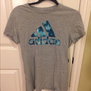 adidas logo tee